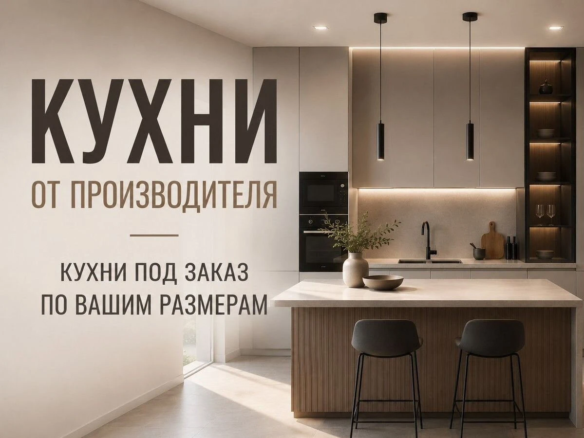 Кухня на заказ от производителя за 14 дней